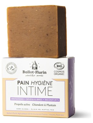 Image de Pain Hygiène Intime 100g - Hygiène intime naturelle - Ballot-Flurin depuis Commandez les produits Ballot-Flurin à l'herboristerie Louis