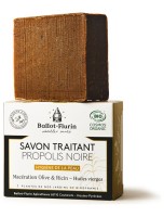 Image de Savon Propolis Noire Bio - Hygiène renforcée 100 g - Ballot-Flurin depuis Savons Bio pour une Hygiène Douce (2)