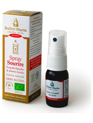 Image 85383 supplémentaire pour Spray Sourire Bio - Rafraîchit l'haleine et éclaircit la voix - Ballot-Flurin