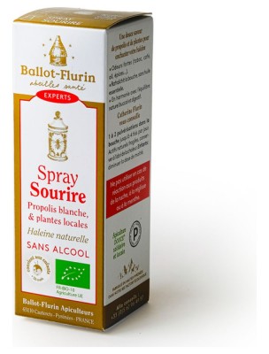 Image 85384 supplémentaire pour Spray Sourire Bio - Rafraîchit l'haleine et éclaircit la voix - Ballot-Flurin