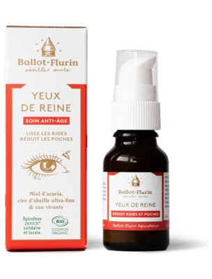 Image de Crème Yeux de Reine Bio - A la gelée royale 15 ml - Ballot-Flurin depuis Commandez les produits Ballot-Flurin à l'herboristerie Louis