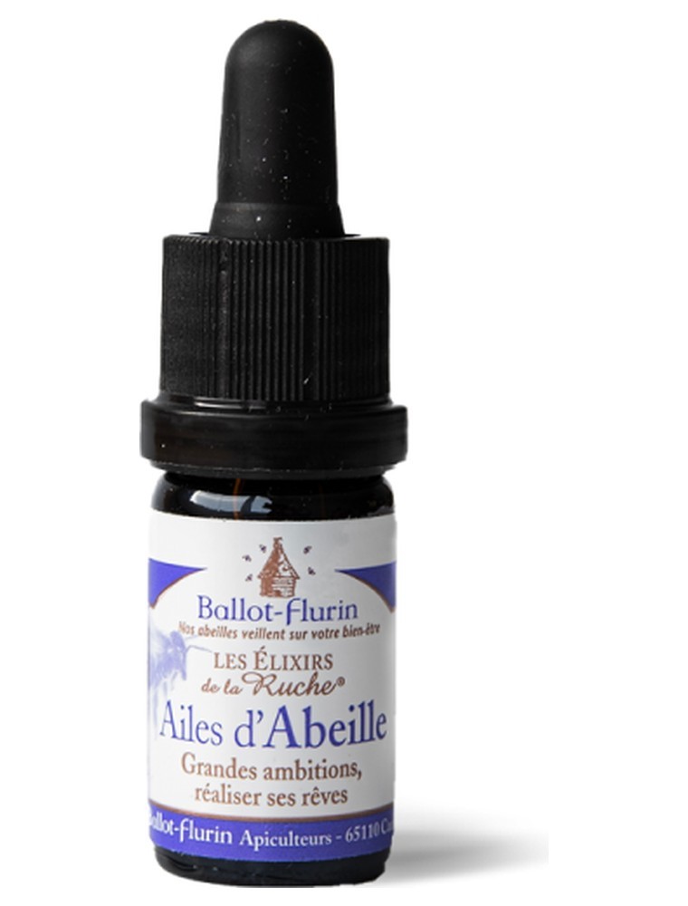 Image principale de la modale pour Elixir Ailes d'Abeilles Bio - Grandes ambitions, Réaliser ses rêves 5ml - Ballot-Flurin