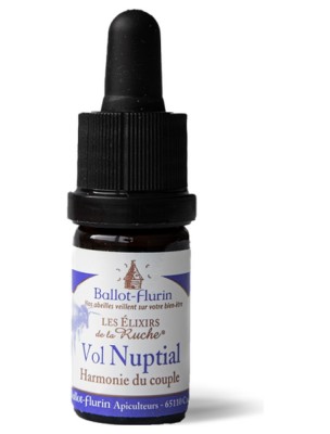 Image de Elixir Vol Nuptial Bio - Harmonie du couple 5 ml - Ballot-Flurin depuis Commandez les produits Ballot-Flurin à l'herboristerie Louis
