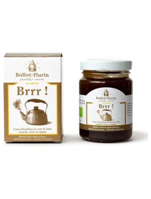 Image de Brrr ! - Miel de forêt pour grog réchauffant 125g - Ballot-Flurin depuis Commandez les produits Ballot-Flurin à l'herboristerie Louis