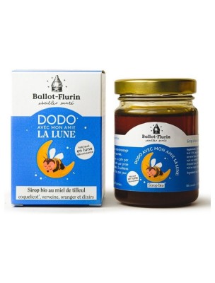 Image de Sirop pour le Sommeil Bio - Dodo avec mon amie la lune 125g - Ballot-Flurin depuis Commandez les produits Ballot-Flurin à l'herboristerie Louis