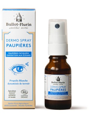 Image de Dermo Spray Paupières Bio - Soin des Paupières 15 ml - Ballot-Flurin depuis Commandez les produits Ballot-Flurin à l'herboristerie Louis