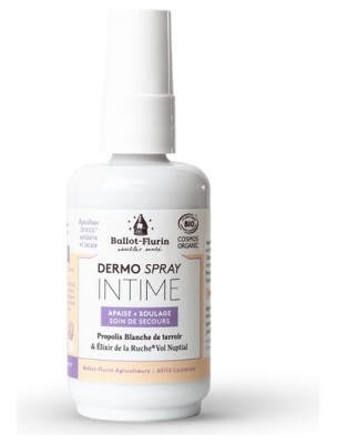 Image de Dermo Spray Intime Bio - Apaise et Soulage 50 ml - Ballot-Flurin depuis Commandez les produits Ballot-Flurin à l'herboristerie Louis