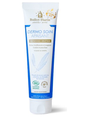 Image de Dermo-Soin Apaisant Bio - Soin du Visage et du Corps 150 ml - Ballot-Flurin depuis Commandez les produits Ballot-Flurin à l'herboristerie Louis