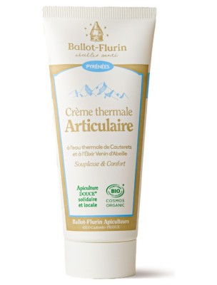 Image de Crème Thermale Articulaire Bio - Articulations 100 ml - Ballot-Flurin depuis Commandez les produits Ballot-Flurin à l'herboristerie Louis