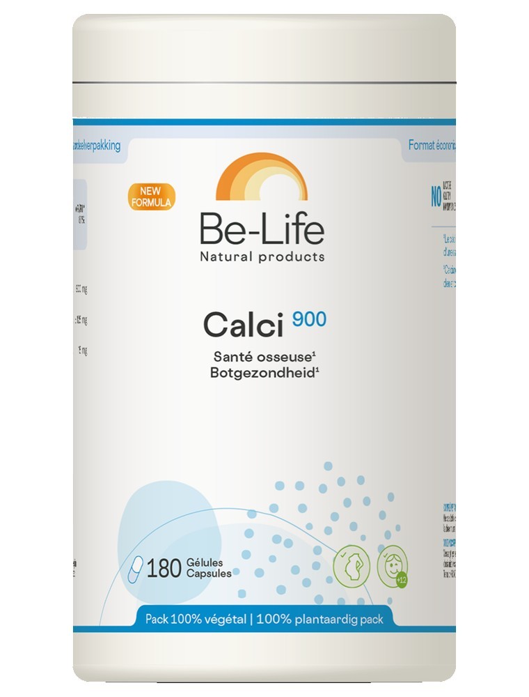 Image principale de la modale pour Calci 900 - Calcium et Résistance osseuse 180 gélules - Be-Life