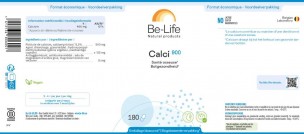 Image 85636 supplémentaire pour Calci 900 - Calcium et Résistance osseuse 180 gélules - Be-Life