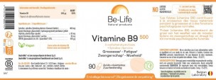 https://www.louis-herboristerie.com/85646-home_default/vitamine-b9-500-grossesse-fatigue-90-gelules-be-life.jpg Image 85646 supplémentaire pour Vitamine B9 500 - Grossesse Fatigue 90 gélules - Be-Life