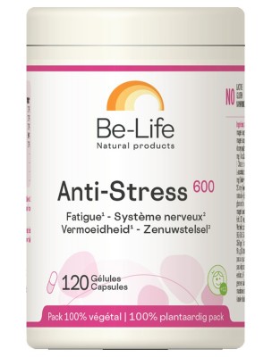 Image 85665 supplémentaire pour Anti-Stress 600 - Nervosité et Fatigue chronique 120 gélules - Be-Life