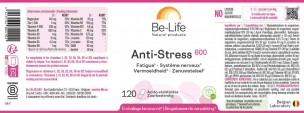 Image 85666 supplémentaire pour Anti-Stress 600 - Nervosité et Fatigue chronique 120 gélules - Be-Life