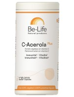 Image de C-Acerola Plus - Immunité et Vitalité 120 gélules - Be-Life depuis Herboristerie Louis - Produits de phytothérapie et d'herboristerie en ligne (31)