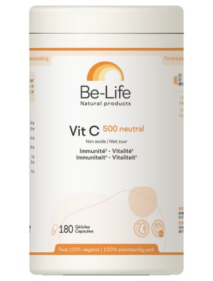 https://www.louis-herboristerie.com/85675-home_default/vit-c-500-neutral-vitamine-c-non-acide-immunite-et-vitalite-180-gelules-be-life.jpg Image 85675 supplémentaire pour Vit C 500 neutral (Vitamine C non acide) - Immunité et Vitalité 180 gélules - Be-Life
