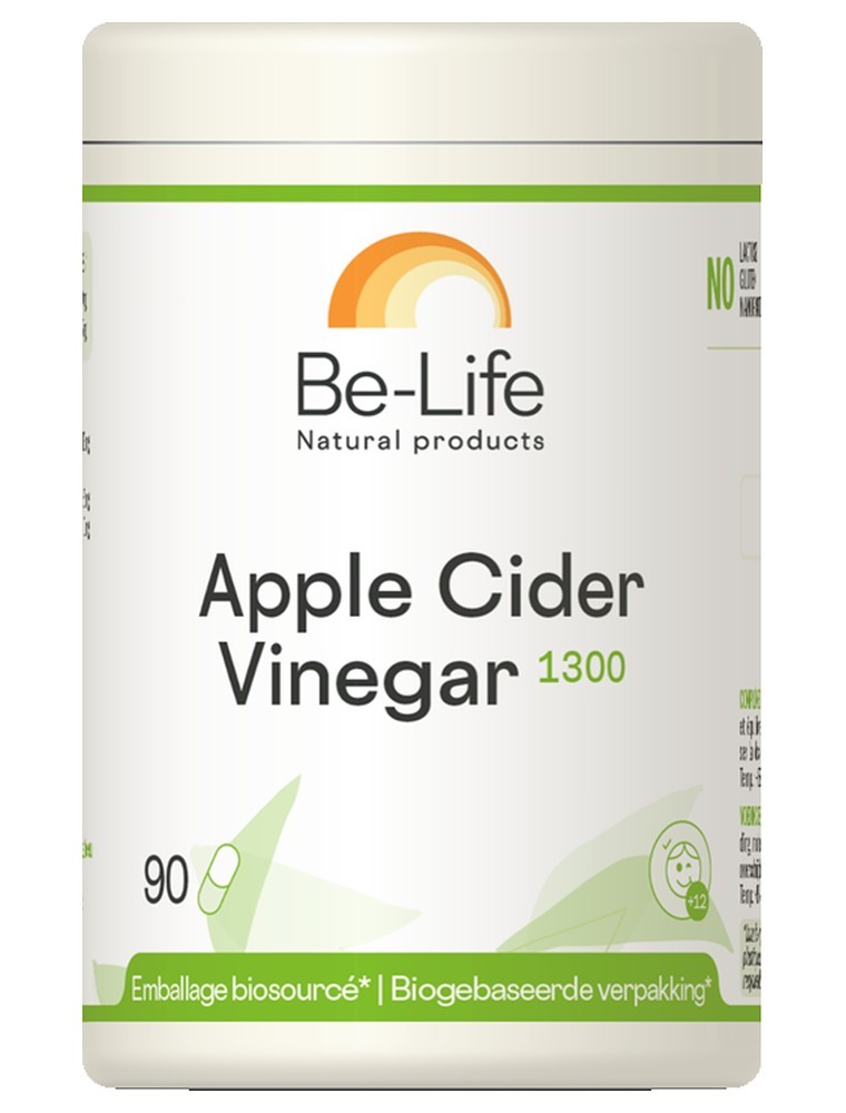 Image principale de la modale pour Apple Cider Vinegar 1300 - Vinaigre de cidre 90 gélules - Be-Life