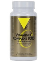 Image de Vitamine C 1000 Action Prolongée et Bioflavonoïdes - Immunité et Fatigue 30 comprimés sécables - Vit'all+ depuis Herboristerie Louis - Produits de phytothérapie et d'herboristerie en ligne (202)