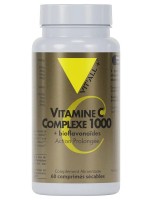 Image de Vitamine C 1000 Action Prolongée et Bioflavonoïdes - Immunité et Fatigue 60 comprimés sécables - Vit'all+ depuis Herboristerie Louis - Produits de phytothérapie et d'herboristerie en ligne (202)