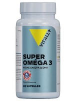 Image de Super Omega 1000 mg - Acides Gras 30 capsules - Vit'all+ depuis Acides gras pour une santé optimale (2)
