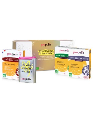 https://www.louis-herboristerie.com/85879-home_default/coffret-rituel-gorge-et-immunite-bio-gommes-a-la-propolis-et-boite-rechargeable-propolia.jpg Image 85879 supplémentaire pour Coffret Rituel Gorge et Immunité Bio - Gommes à la Propolis et Boîte Rechargeable - Propolia