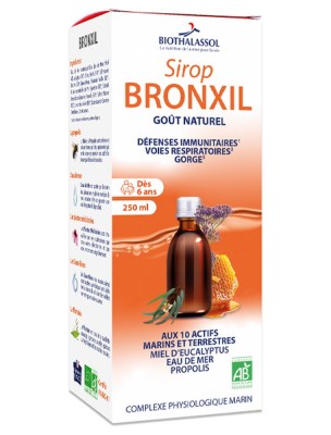 Image 85894 supplémentaire pour Bronxil Bio - Défenses Naturelles et Voies Respiratoires 250 ml - Biothalassol
