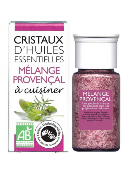 Achetez Mélange Provencal - Cristaux d'huiles essentielles - 10g à l'herboristerie Louis Image principale de Mélange Provencal - Cristaux d'huiles essentielles - 10g