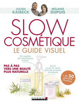 Image de Slow Cosmetics The Visual Guide - 26 slow recipes 190 pages - Julien Kaibeck and Mélanie Dupuis via Buy 500 ml brown glass bottle with