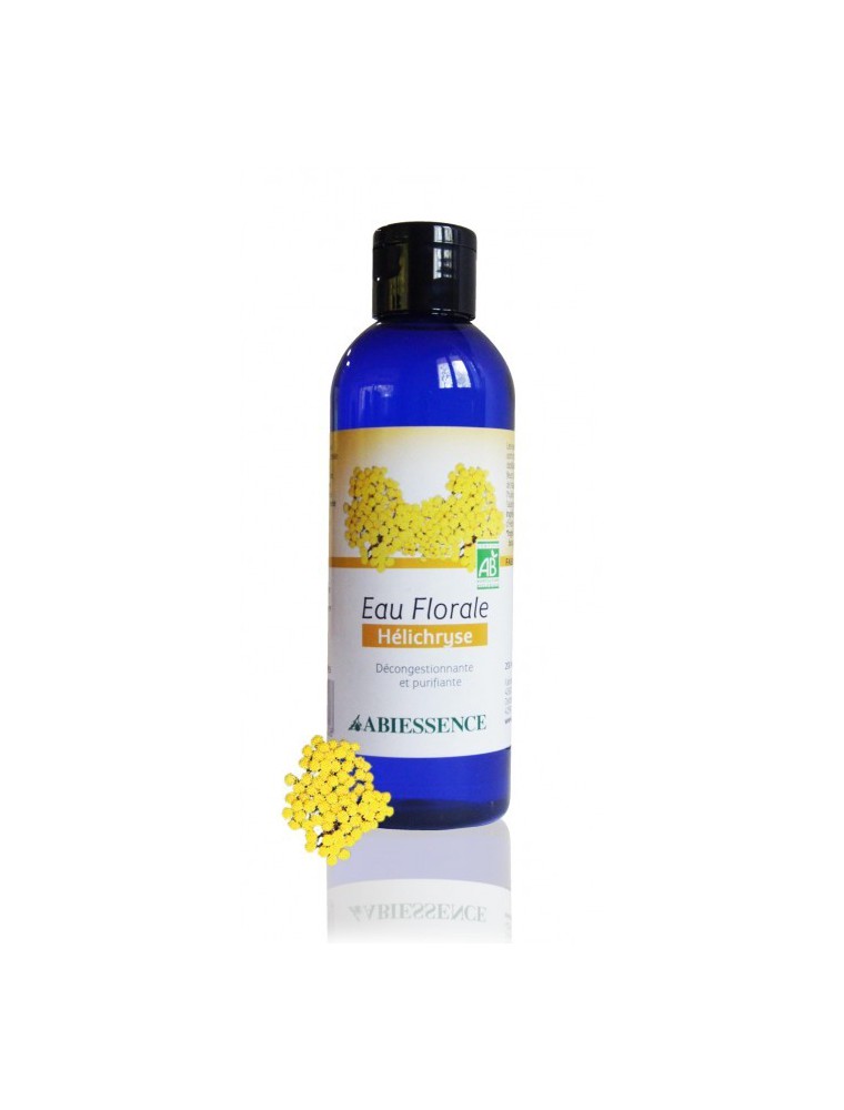 Image principale de la modale pour Hélichryse (Immortelle) Bio - Hydrolat (eau florale) 200 ml - Abiessence