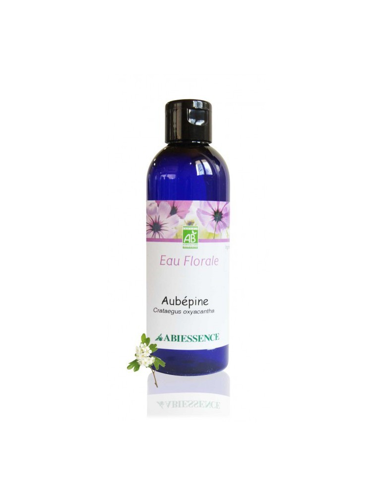 Image principale de la modale pour Aubépine Bio - Hydrolat (eau florale) 200 ml - Abiessence