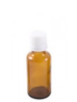 Image de Flacon en verre brun de 30 ml avec compte-gouttes depuis Flacons et pots vides - Découvrez notre gamme de récipients pour vos préparations maison