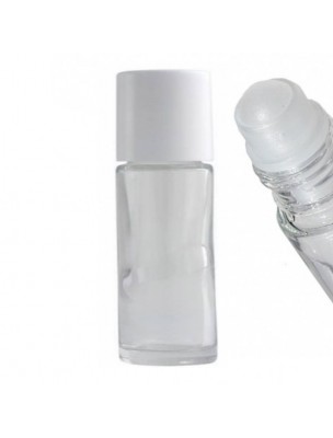 Image de Applicateur à bille roller en verre blanc de 30 ml depuis Piluliers et flacons conservant vos préparations
