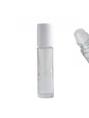 Image de Applicateur à bille roller en verre blanc de 10 ml depuis louis-herboristerie