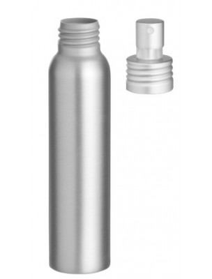 Image de Aluminium bottle with 100 ml nebulizer spray depuis Bottles and sprays, compose your massage oils