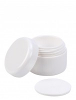 Image de Pot blanc de 15 ml pour baume ou gel depuis Flacons et pots vides - Découvrez notre gamme de récipients pour vos préparations maison