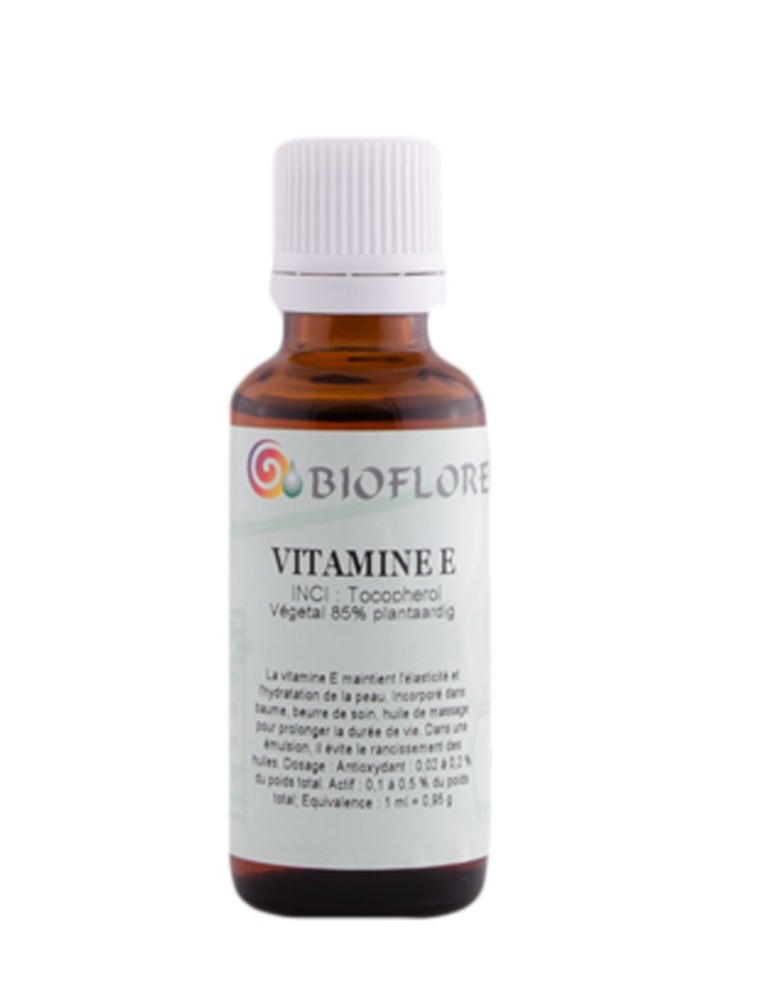 Image principale de la modale pour Vitamine E Bio - Pour conserver vos préparations 30 ml - Bioflore