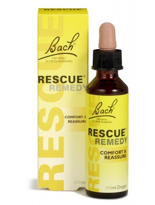 Image de Rescue Remedy - The Doctor's first aid remedy Bach drops 10 ml - Flower of Bach Original via Buy Box 38 flowers of Bach + 2 rescue in 10ml - Special Edition -