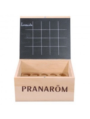 Aromathèque Pranarôm - valisette vide petit modèle de 20 emplacements
