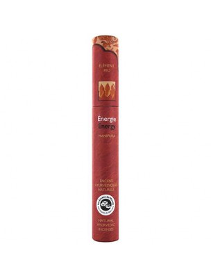 Image de Energie encens indiens - 16 bâtonnets ayurvédiques - Les Encens du Monde depuis Santal encens indiens - Haute tradition 18 bâtonnets - Les Encens du Monde