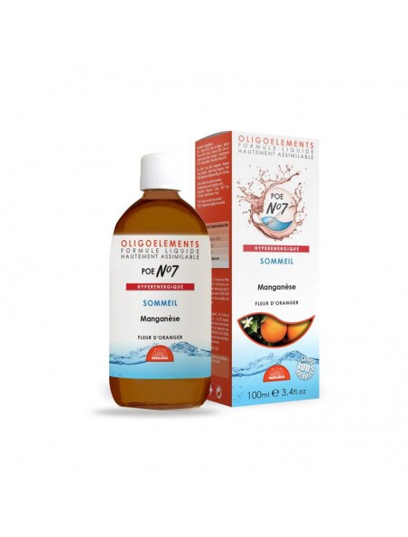 Achetez POE N°7 Fleur d'Oranger et Oligo - Sommeil 100ml - Bioligo à l'herboristerie Louis Image principale de POE N°7 Fleur d'Oranger et Oligo - Sommeil 100ml - Bioligo