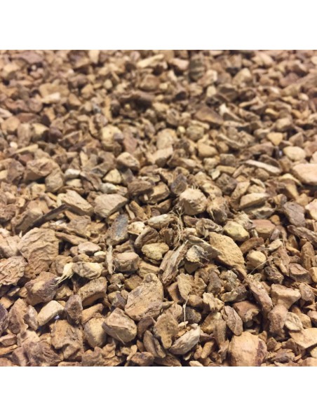 Achetez Gingembre Bio - Rhizome coupé 100g - Tisane de Zingiber officinale Roscoe à l'herboristerie Louis Image principale de Gingembre Bio - Rhizome coupé 100g - Tisane de Zingiber officinale Roscoe