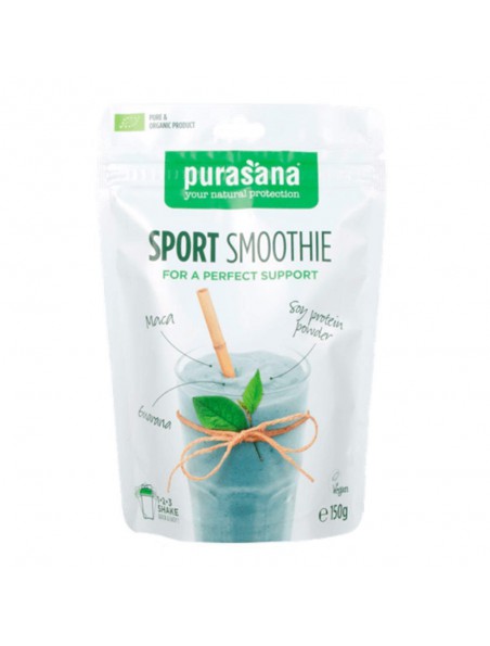 Achetez Sport Smoothie - Soutien et Récupération 150 g - Purasana à l'herboristerie Louis Image principale de Sport Smoothie - Soutien et Récupération 150 g - Purasana