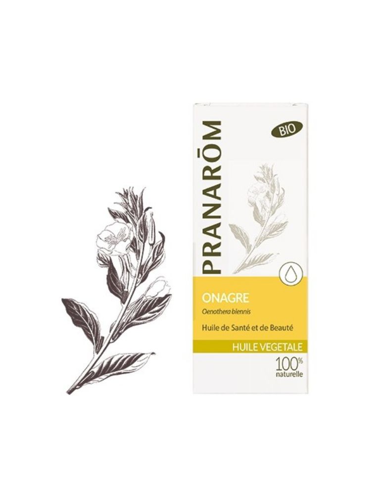 Image principale de la modale pour Onagre Bio - Huile végétale Oenothera biennis 50 ml - Pranarôm