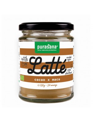 Image de Latté Bio - Cacao Maca 120 g - Purasana depuis Cereccino Figue Bio - Substitut de café 100 g - Aromandise