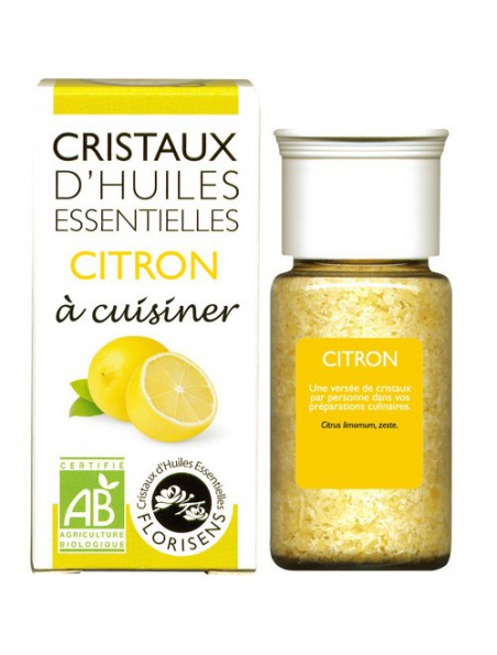 Achetez Citron - Cristaux d'huiles essentielles - 10g à l'herboristerie Louis Image principale de Citron - Cristaux d'huiles essentielles - 10g