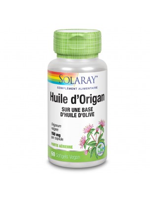 Image de Huile d'Origan 150 mg - Défenses naturelles 60 capsules végétales - Solaray depuis Antibiotiques naturels - 224 pages - Christopher Vasey