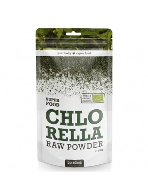 Image de Chlorella en poudre Bio - SuperFoods 200 grammes - Purasana depuis Gem-Depur Complexe n°07 Bio - Dépuratif 50 ml - Alphagem