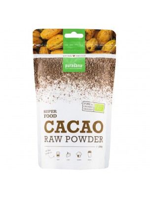 Image de Poudre de Cacao Bio - Magnésium et Antioxydants SuperFoods 200g - Purasana depuis Sel Aromatique Bio Aromandise | Sel Marin aux Plantes 100g