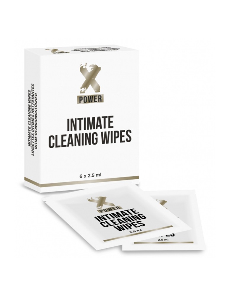Image principale de la modale pour Intimate Wipes XPower - 6 Lingettes Désinfectantes - LaboPhyto
