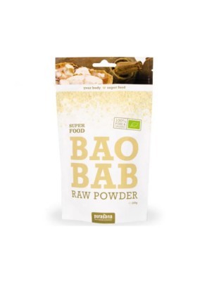 Image de Baobab en poudre Bio - Vitamine C et Fibres SuperFoods 200g - Purasana depuis Passiflore Bio - Stress et Sommeil Teinture-mère Passiflora incarnata 50 ml - Herbiolys